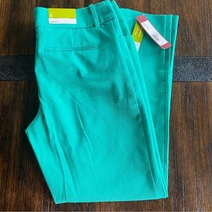 Merona Tropic Green ankle pants